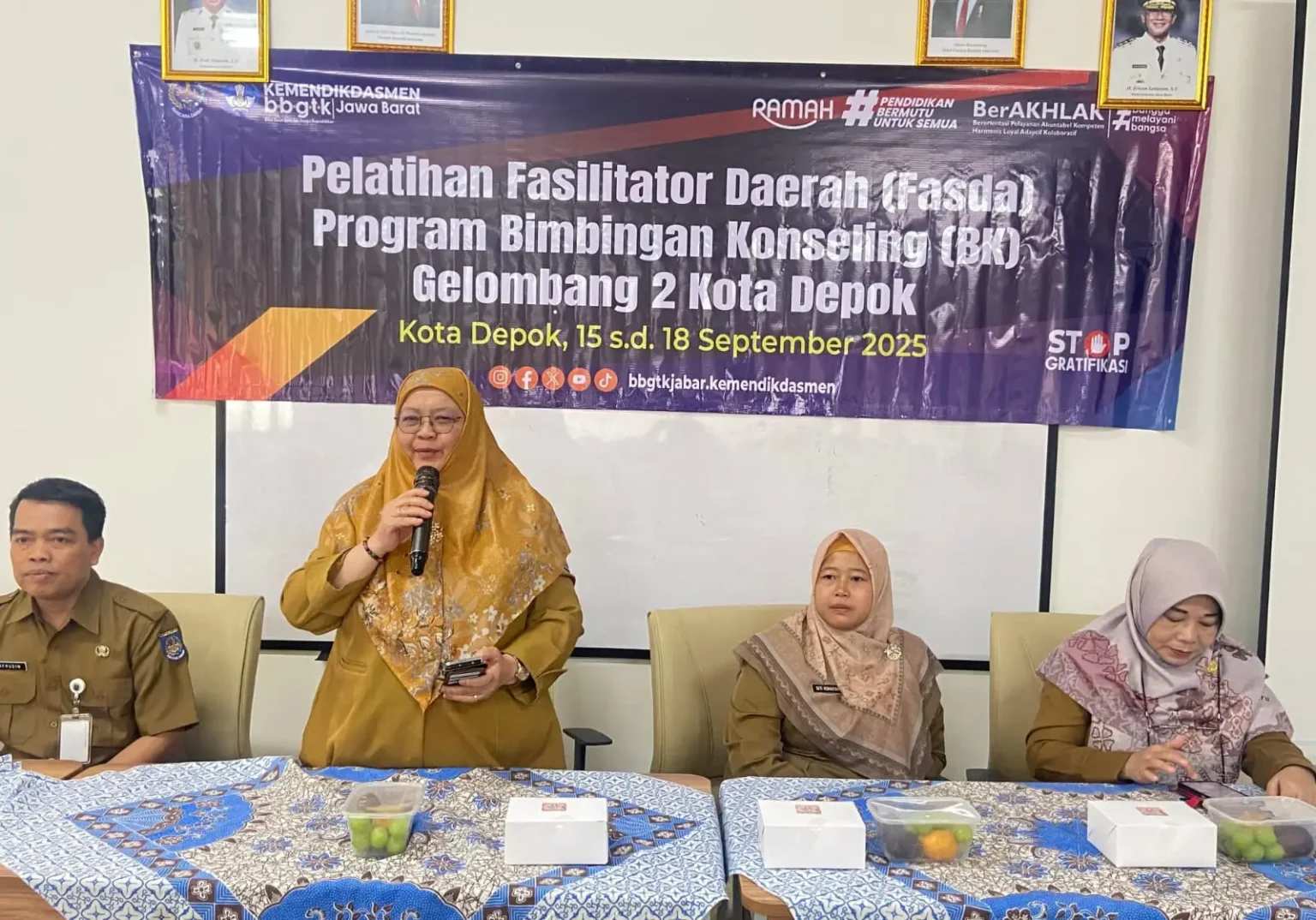 Kepala Disdik Kota Depok Siti Chaerijah.